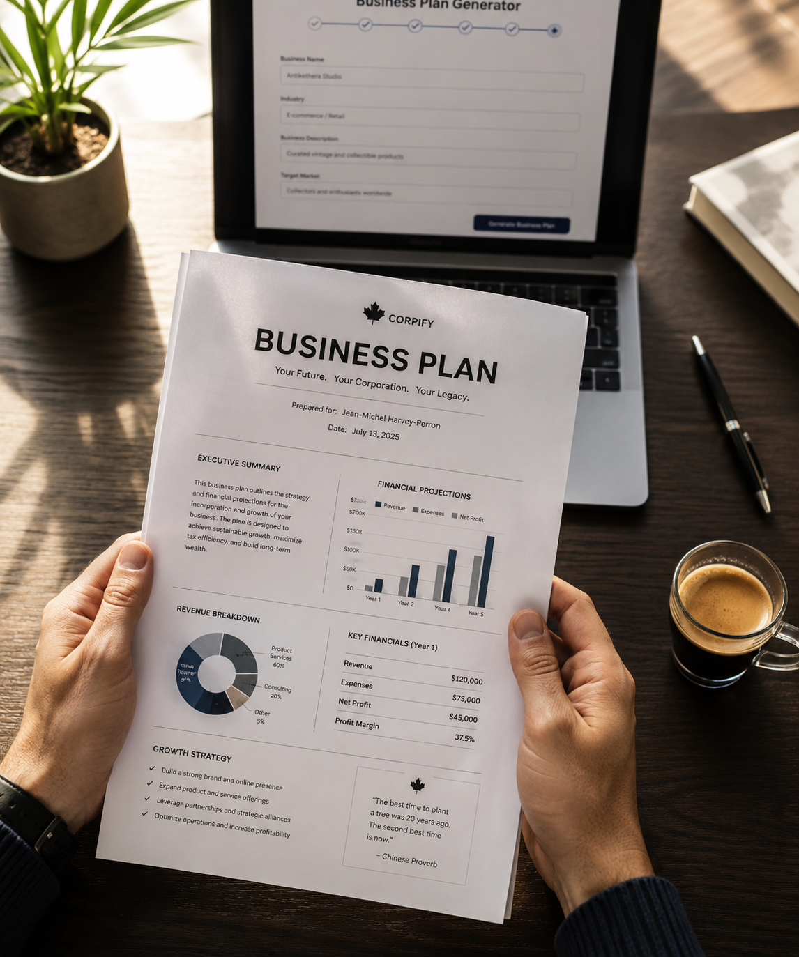 Business Plan Generator