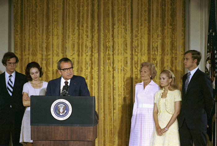 President Nixon announcing the end of gold convertibility in 1971