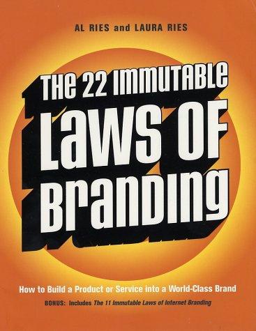 The 22 Immutable Laws of Branding — book cover