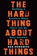 The Hard Thing About Hard Things — book cover