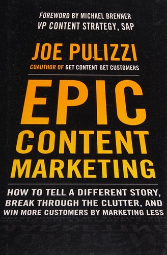 Epic Content Marketing — book cover