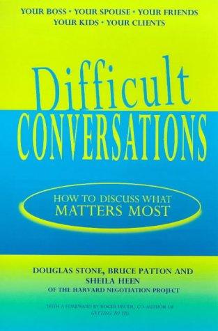 Difficult Conversations — book cover