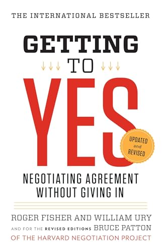 Getting to Yes by Roger Fisher and William Ury — book cover