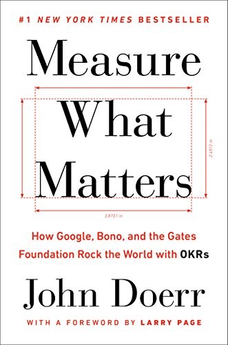 Measure What Matters — book cover