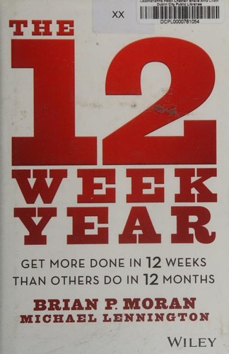 The 12 Week Year — book cover