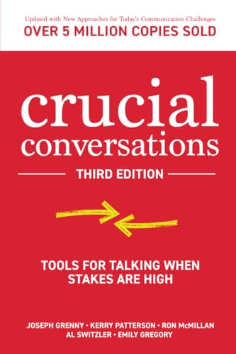 Crucial Conversations by Patterson, Grenny, McMillan & Switzler — book cover