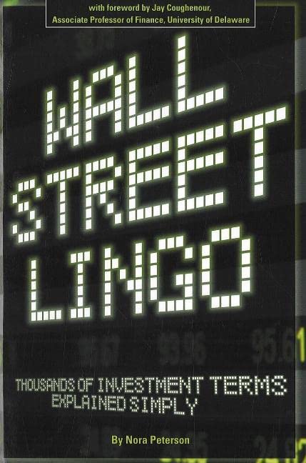 Wall Street Lingo — book cover