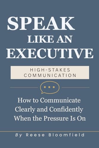 Speak Like an Executive — book cover