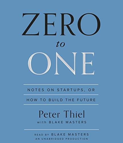Couverture : Zero to One